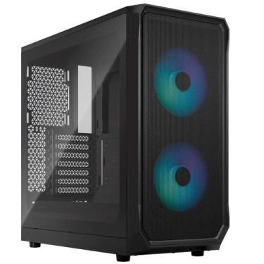 Imagem de Gabinete Gamer Fractal Design Focus 2 RGB, Mid Tower, ATX, Lateral em 