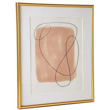 Imagem de PORTA-RETRATO - 20X25cm DOURADO EM METAL E VIDRO MART