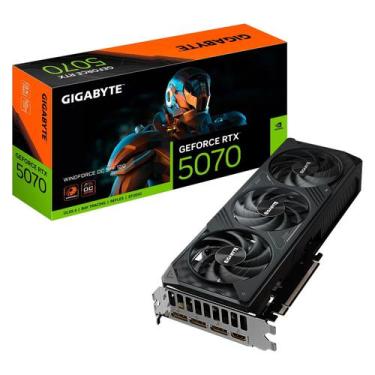 Imagem de Placa de Vídeo Gigabyte Windforce OC NVIDIA GeForce RTX 5070 12GB GDDR