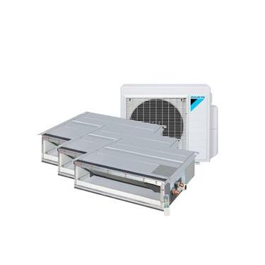 Imagem de Ar Condicionado Multi Split Inverter Daikin Duto 1x9000 + 1x12000 + 1x18000 BTU/h Quente e Frio Monofásico 3MXS24PMVM - 220 Volts 220