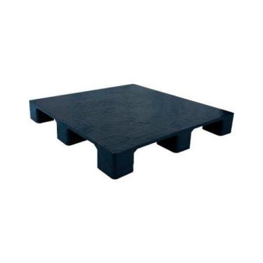 Imagem de Pallet Plástico Liso 1,00 x 1,20m Smart Eco 1210 Preto - LP
