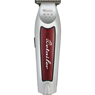 Imagem de Máquina de Acabamento Wahl Detailer Cordless Silver Lithium sem Fio Lâmina Aço Inox USB Prata 110V