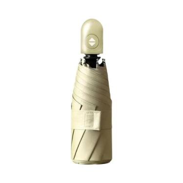 Imagem de Guarda-chuva De Bolso Automático Leve Com Proteção UV, Dobrável, De Co