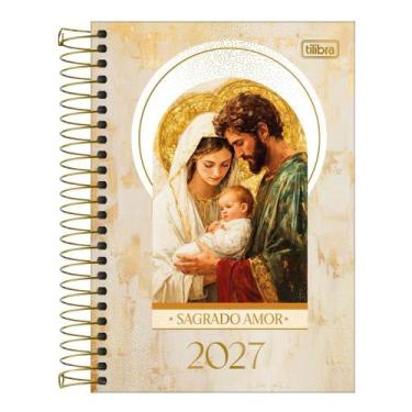 Imagem de Agenda Bíblica 2027 Espiral Diária Devocional 12,9cm X 18,7cm M5 - Til