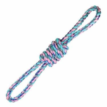 Imagem de Jambo pet corda 8 twisted pastel brinquedo p/ caes