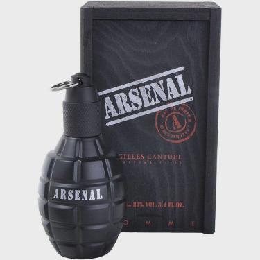 Imagem de Perfume Masculino Gilles Cantuel Arsenal Black 100 Ml Edp