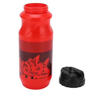 Imagem de Garrafa de bebida de bicicleta, garrafa de água de bicicleta resistente e durável para esportes de ciclismo(vermelho)