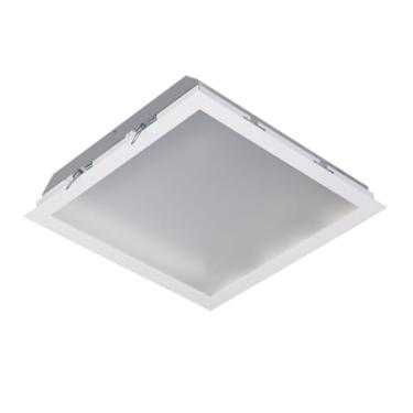 Imagem de Plafon Embutir Slim Acrílico Ls 4 X Bipino 20w 66 X 66cm Branca Ref.896.58 – Incolustre Incolustre