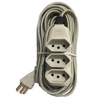 Imagem de Extensão Elétrica 5m Cinza Ilumi