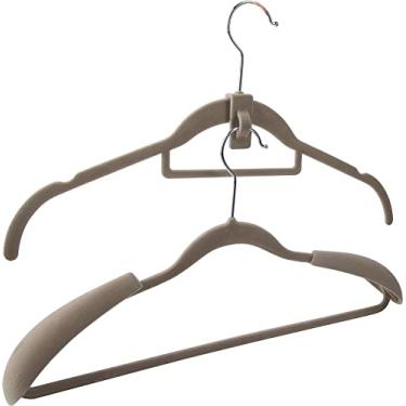 Imagem de Win Win WW-VH006 - Conjunto de 6 Ganchos para Colocar os Cabides em Cascata, Bege