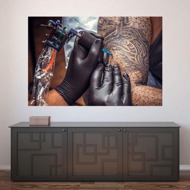 Imagem de Painel Adesivo de Parede - Tatuagem - 1194pnm
