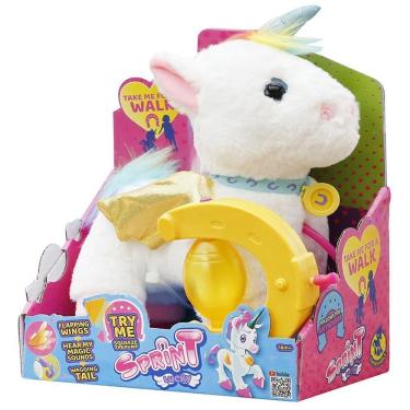 Imagem de Unicornio Walking Pets Com Som Multikids +3 Anos BR1196