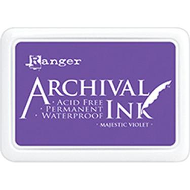 Imagem de Ranger AIP52494 Bloco de tinta Archival #0-Majestic Violeta, Majestic Violet