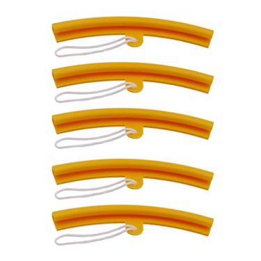 Imagem de Fenteer 5 peças 20 cm trocador de bicicleta trocador de pneus ferramentas de proteção de pneus protetores de aro