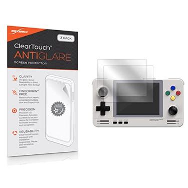 Imagem de Protetor de tela compatível com BoxWave Retroid Pocket 2+ - ClearTouch antirreflexo (pacote com 2), película fosca anti-impressão digital para Retroid Pocket 2+
