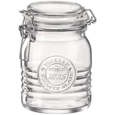 Imagem de BORMIOLI ROCCO OFFICINA 1825 POTE HERMÉTICO 12x10x10cm 500ml VIDRO TRANSP