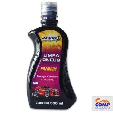 Imagem de Limpa Pneu Premium 500ml Pneu Borracha Proteção Limpeza Brilho Radnaq