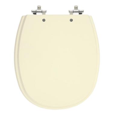 Imagem de Assento Laqueado Aspen Creme Tampa Para Vaso Deca Em Mdf
