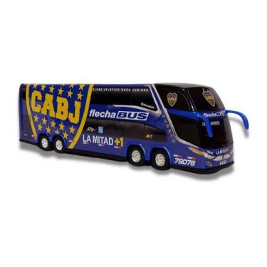 Imagem de Brinquedo Ônibus Time Boca Juniors 30cm - Rodoviário G7 Dd 2 Andares E