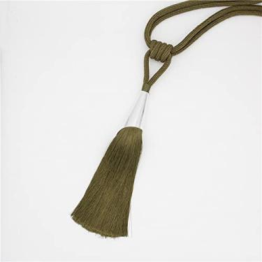 Imagem de Escova de cortina borla franja pendurada cinto bolas acessórios para cortina amarração para amarração decoração de quarto, 07,1 peças