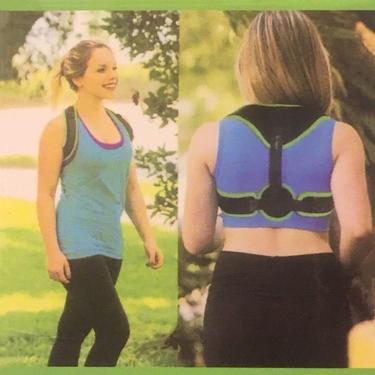 Imagem de Cinta Colete Corretor Postural 3 Imãs Magnético Academia