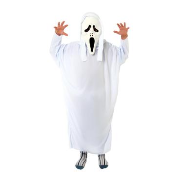 Imagem de Fantasia Fantasma Túnica Infantil com Máscara - Halloween
 P
