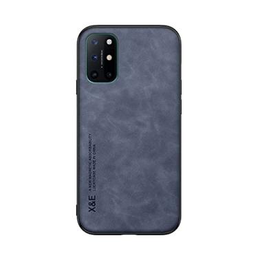 Imagem de Kepuch Silklike Capa para Oneplus 8T - Case Placa de Metal Embutida para Oneplus 8T - Azul
