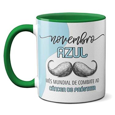 Imagem de Caneca Novembro Azul Mês Mundial Do Combate À Próstata (Verde)