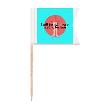 Imagem de Letras emocionais clássicas inglesas esperando palito de dente, marcando etiquetas para festas, bolos, alimentos, queijos