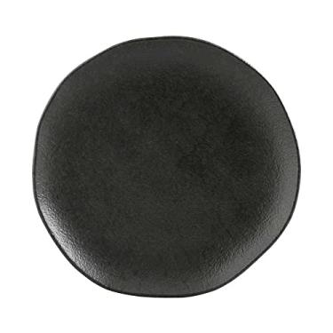 Imagem de Porto Brasil Conjunto com 6 Pratos de Sobremesa Orgânico Carbon 19,5cm