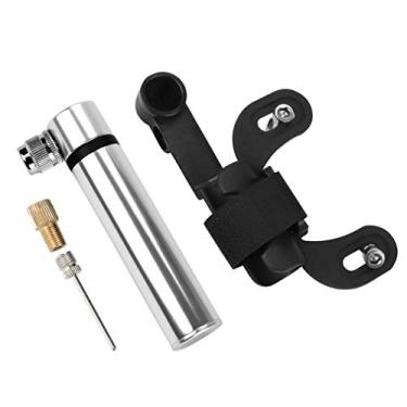 Imagem de Bomba portátil de bicicleta, mini bomba de pneu de bicicleta portátil de liga de alumínio, para bicicletas de estrada, montanha e BMX