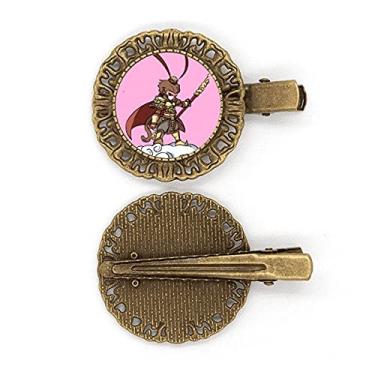 Imagem de Presilha de cabelo Monkey King notas de viagem grampo para cabelo