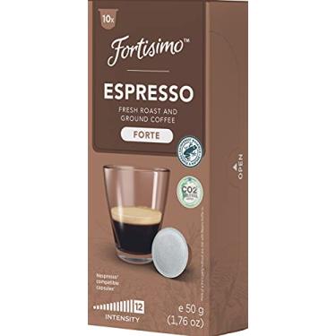 Imagem de Fortissimo Cápsulas De Café Espresso Forte Compatível Com A Máquina Nespresso Contém 10 Cápsulas