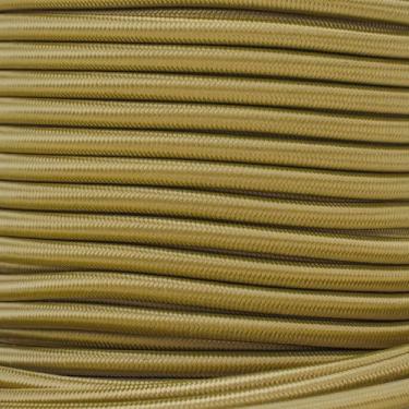 Imagem de Corda elástica Paracord Planet 1/4 polegadas com – Escolha entre 10, 25, 50 e 100 pés, feita nos EUA, 25 X PAR-14SC-GOLD-_dk14sc, Dourado, 25 Feet