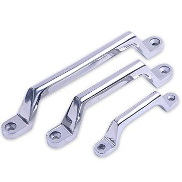 Imagem de Equipamento industrial pesado puxa gaveta de aço inoxidável sólido Gabinete puxa maçaneta arcos Porta janela maçaneta da caixa de ferramentas Hardware, 9