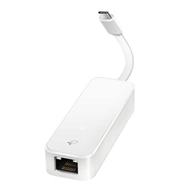 Imagem de TP-Link Adaptador USB C para Ethernet (UE300C), adaptador de rede LAN Gigabit Ethernet RJ45 para USB C, compatível com Apple MacBook Pro 2017-2023, MacBook Air, Surface, Dell XPS e mais, branco