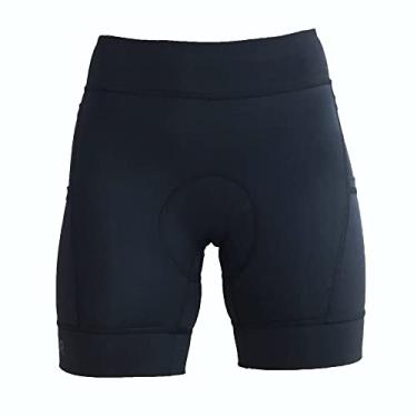 Imagem de SPORTBR- Compression Bermuda, Shorts for Women - Womens Shorts, High Waisted Shorts - Shorts Womens, Running Shorts for Women, Shorts Women with Pockets, Gym Shorts Women - Black, Large