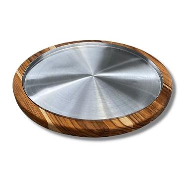 Imagem de Suporte Bandeja 45 cm Para Pizza com Forma Alumínio