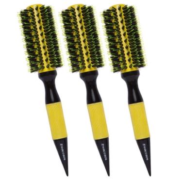 Imagem de 3UN Escova Thermal Ceramica Basic Yellow 57MM Marco Boni