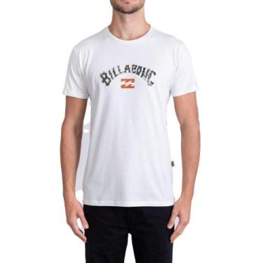 Imagem de Camiseta Billabong Arch Fill Camo Masculina Off White