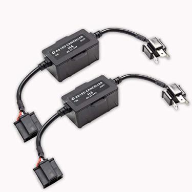 Imagem de PA 1 conjunto de LED Luzes LED Resistor de Carga Adaptador Fixo Hiper Piscando Rápido Canbus Código de Erro Eliminador Cancelador de Aviso (Decodificador H4)