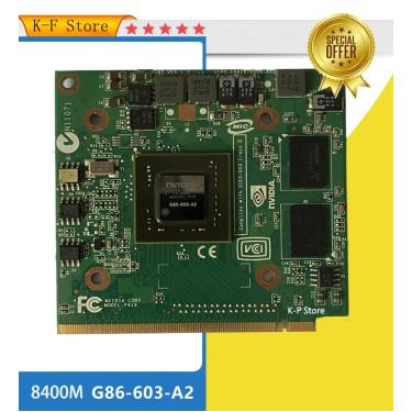 Imagem de Placa de vídeo gráfica para Acer Aspire  NVidia  GeForce 8400M  G  MXM  IDDR2  128MB  5920G  5520