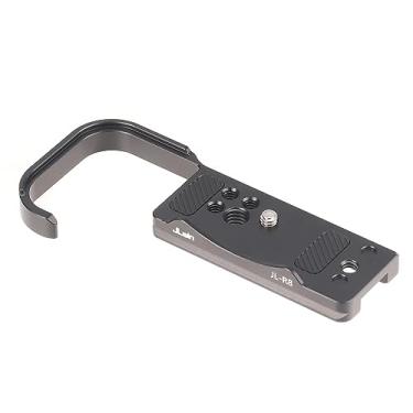 Imagem de FocusFoto Placa de base de liberação rápida QR para câmera sem espelho Canon EOS R8 e RP, compatível com cabeça esférica de tripé padrão Arca-Swiss