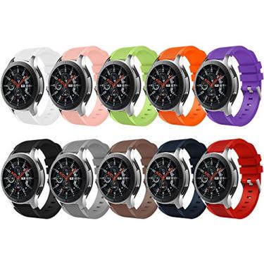 Imagem de Kit 3 Pulseiras Compatíveis com Samsung Gear S3 Classic - Gear S3 Frontier - Galaxy Watch 46mm