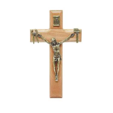 Imagem de Crucifixo Cruz De Mão Nossa Senhora De La Salette 12 Cm - Canção Nova