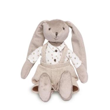 Imagem de Coelhinho de pelúcia bunny 36cm orelhinhas longas e com macacão