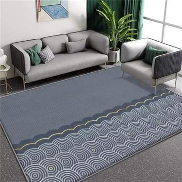 Imagem de Tapete de veludo para sala de estar, quarto, cama, casa, sala de estar, estudo, janela, mesa de café, pelúcia, estilo 3,1400mm x 2000mm