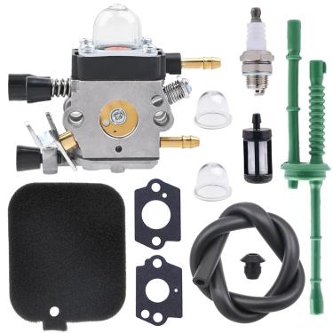 Imagem de SYSKANT Carburador BG55 com kit de manutenção de filtro para Stihl BG45 BG46 BG55 BG65 BG85 SH55 SH85 Soprador de folhas 42291200606 Zama C1Q-S68 C1Q-S64 para carburador Stihl BG55 tor Stihl B Peças