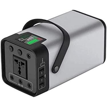 Imagem de Estação de energia portátil 200Wh / 54000Mah, banco de energia Enerator 110V 220V AC/DC/USB/Gerador solar UPS Carga de bateria para laptop ao ar livre Acampamento Pesca Emergência