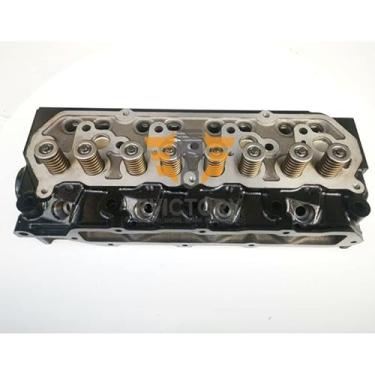 Imagem de Para MITSUBISHI S4L2 S4L-2 conjunto de cabeça de cilindro + pistão grande + anel 0,50 mm + kit de junta de cilindro completo + conjunto de rolamentos de haste de virabrequim